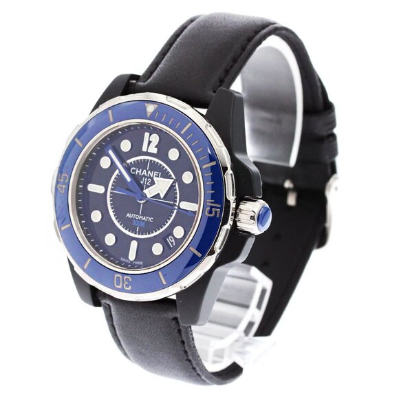 CHANEL J12 Marine 38 H2561 Date black Dial Automatic Men's Watch_875312 - Picture 2 of 6
